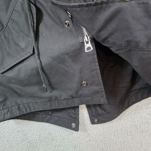 Alpha Industries Men's Black M-65 Field Jacket Military Utility Hoodie Size S - Picture 5 of 16